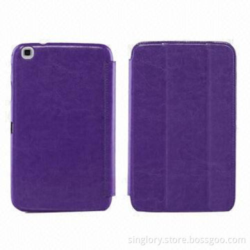 Stand Leather Case for Samsung Galaxy Tab 3 8.0